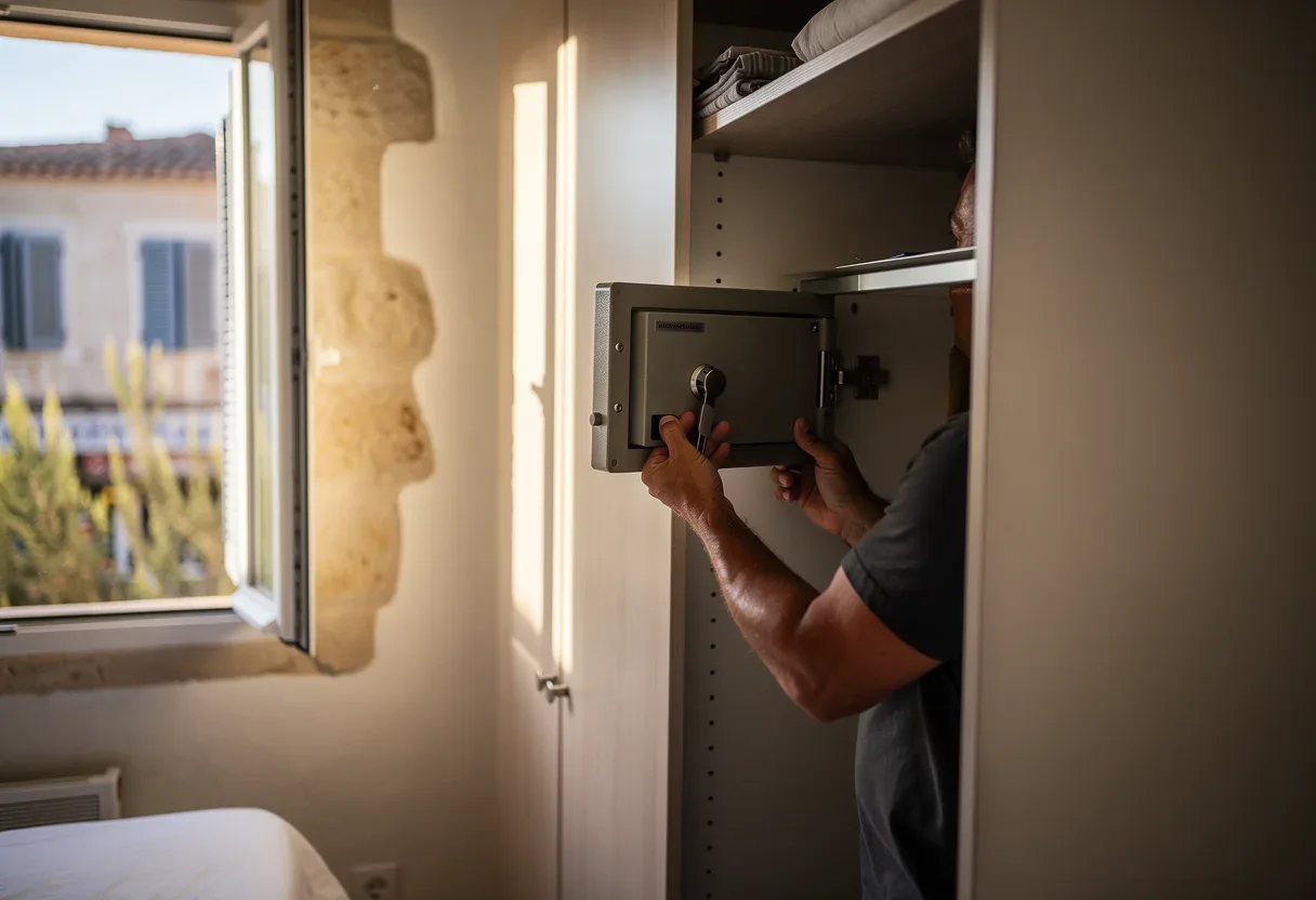 Installation d'un coffre-fort à Le Barcarès